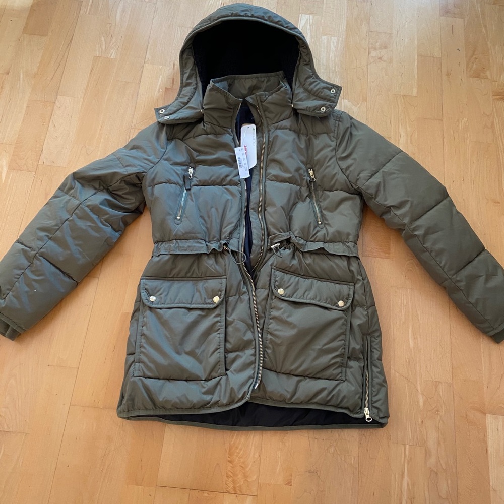 J.Crew Chateau Puffer Jacket NWT